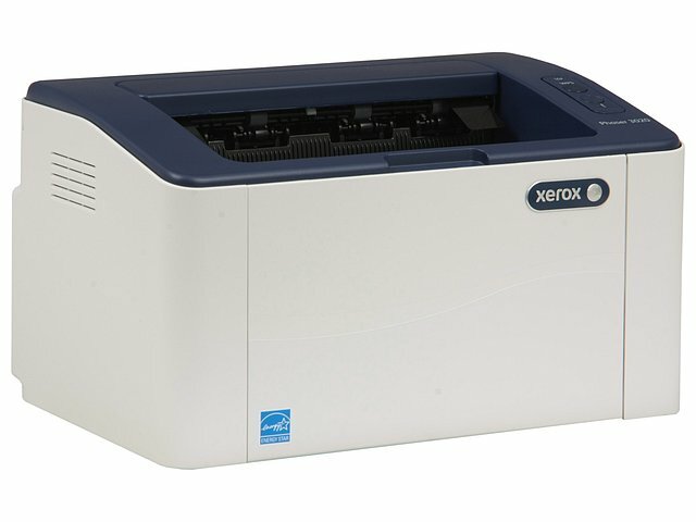 Лазерный принтер Xerox Лазерный принтер Xerox Phaser 3020BI A4, 1200x1200dpi, бело-синий (USB2.0, WiFi)