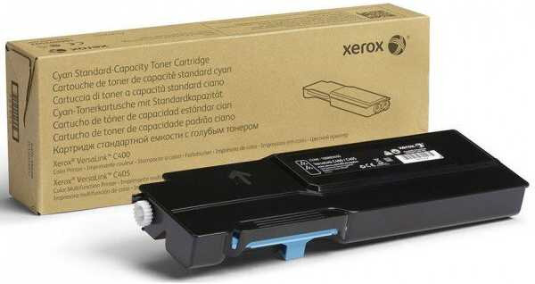 Тонер Картридж Xerox 106R03534 голубой (8000стр.) для Xerox VersaLink C400/ C405