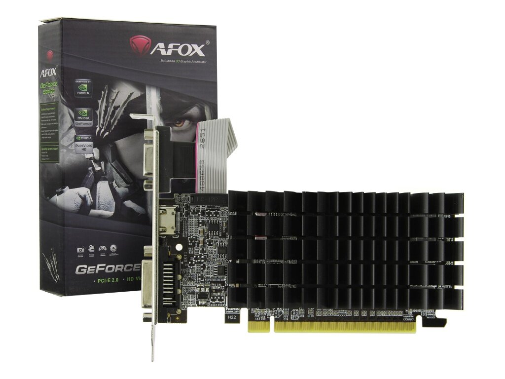 Видеокарта AFOX GeForce 210 1GB (AF210-1024D3L5-V2)