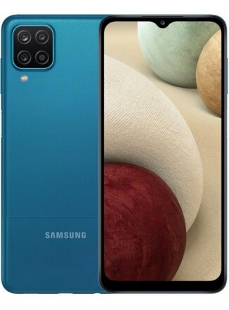 Мобильный телефон Samsung Galaxy A12 (SM-A127) 4/64 ГБ, синий