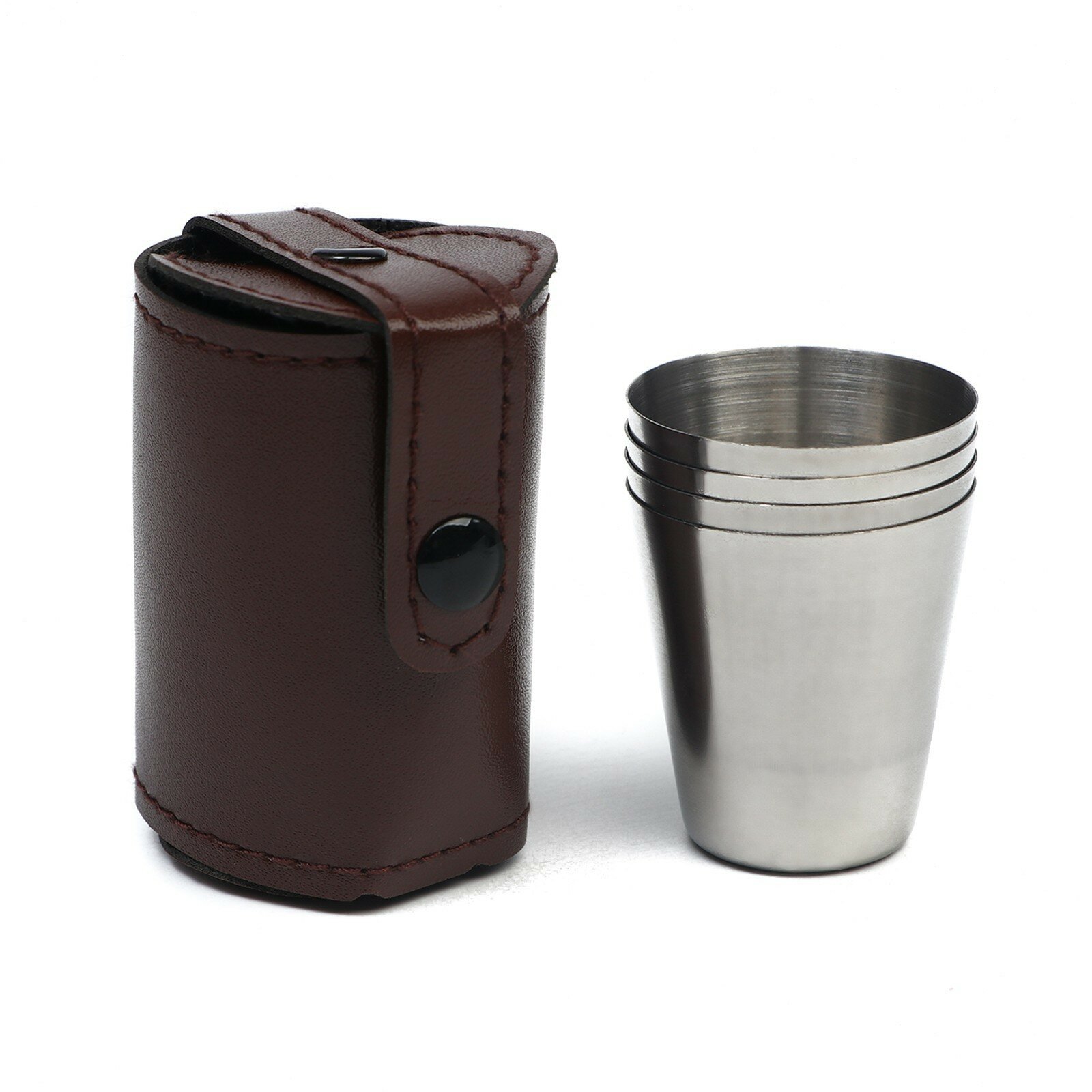 фото Стопки, 23 Февраля, набор 4 шт по 30 мл, 4 х 3.5 см