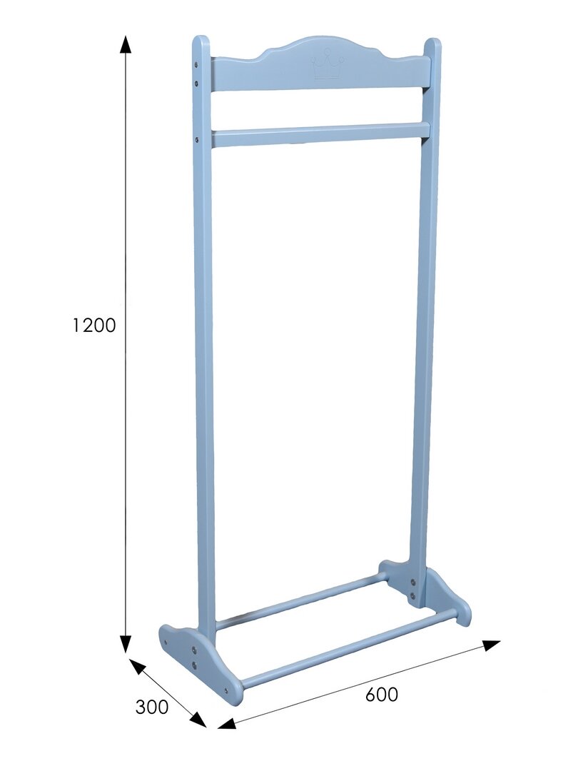 Вешалка костюмная детская в 29Н, голубой - фотография № 2