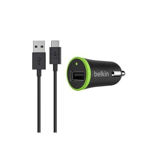 Автомобильное зарядное устройство Belkin F7U002bt06-BLK USB 2.1A черный