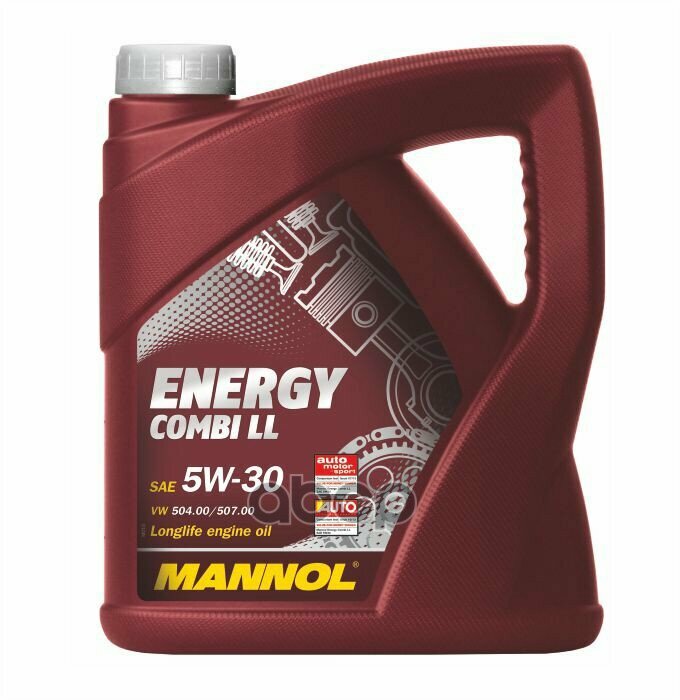 MANNOL 7907 Mannol Energy Combi Ll 5W30 4 Л. Синтетическое Моторное Масло 5W30