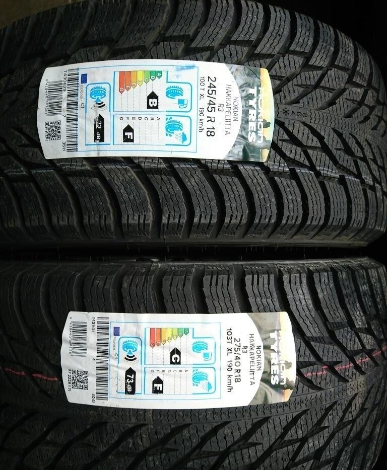 Nokian Tyres Hakkapeliitta R3 245/45 R18 100 