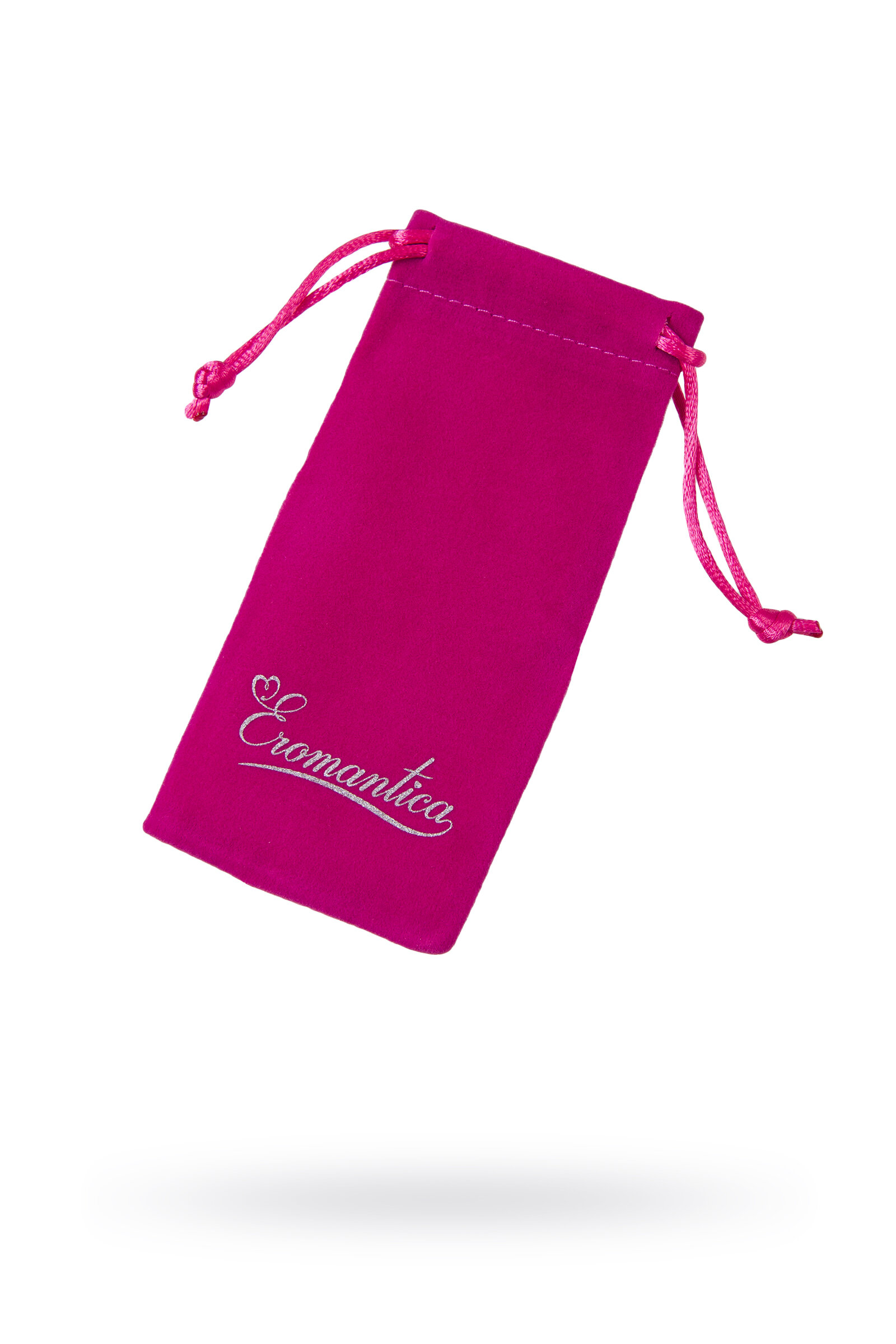 Бархатный мешочек Eromantica для хранения, 13х6 см, розовый - фотография № 1