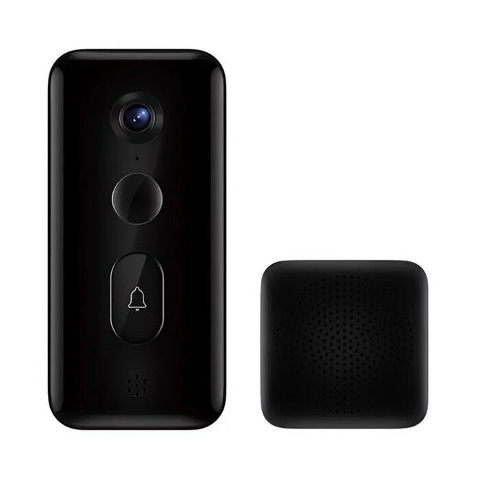 Умный дверной звонок Xiaomi Smart Doorbell 3 (BHR5416GL),Wi-Fi, 2K, 180°, датчики, 5200 мАч - фотография № 1