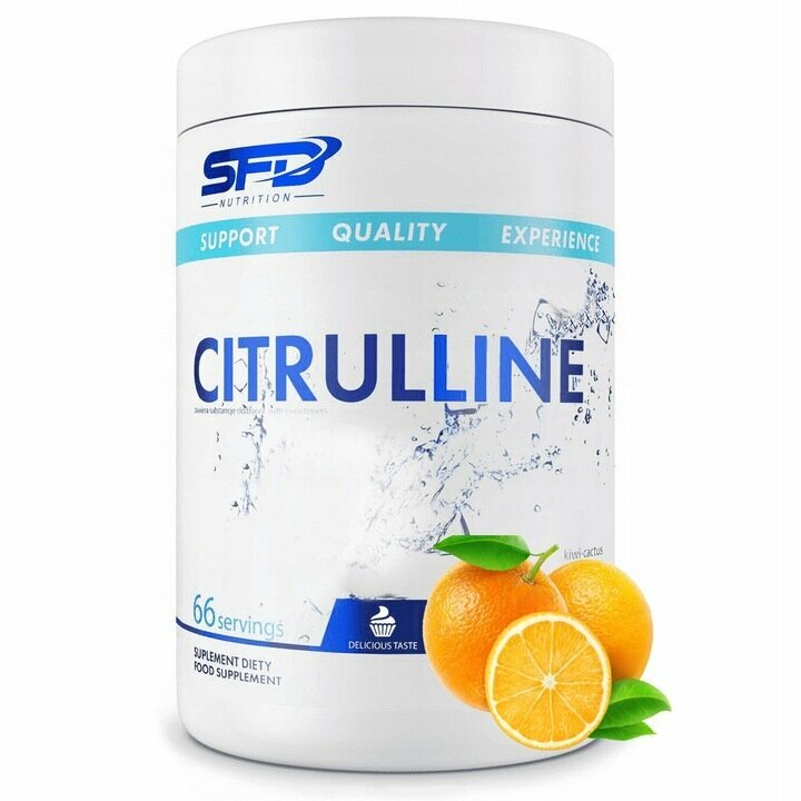 Л-Цитруллин малат SFD Citrulline malate, 400г (Апельсин) Спортивное питание для мужчин и женщин, для потенции