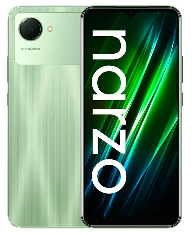 Смартфон Realme narzo 50i Prime RMX3506 64ГБ, зеленый (6049094)