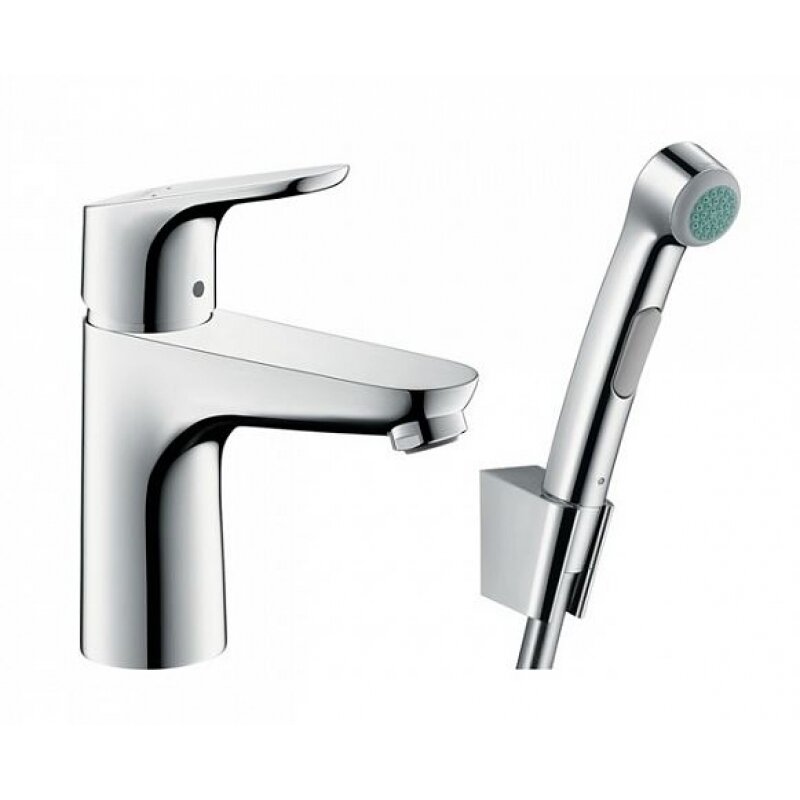 Смеситель для раковины с гигиеническим душем HANSGROHE FOCUS (31927000)