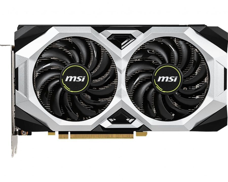 MSI Видеокарта MSI PCI-E RTX 2060 SUPER VENTUS OC RU NVIDIA GeForce RTX 2060SUPER 8192Mb 256 GDDR6/14000 HDMIx1 DPx3 HDCP Bulk RTX 2060 SUPER VENTUS OC RU