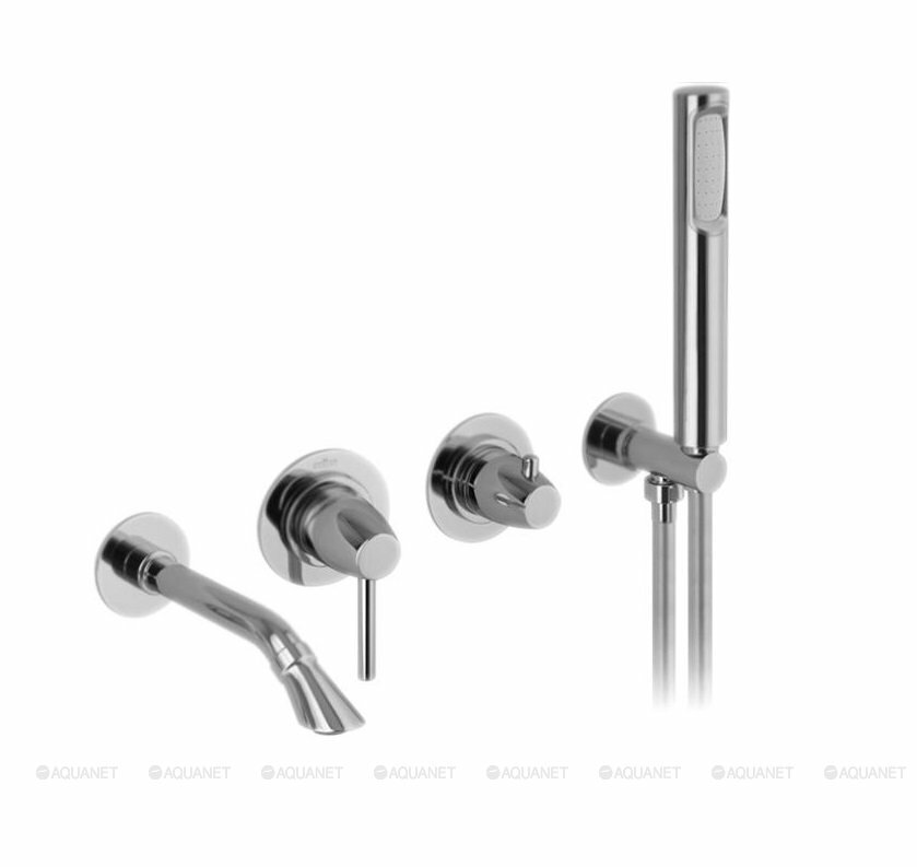 Смеситель для ванны Webert Opera Moderna OE860312015 (с внутренней частью), хром