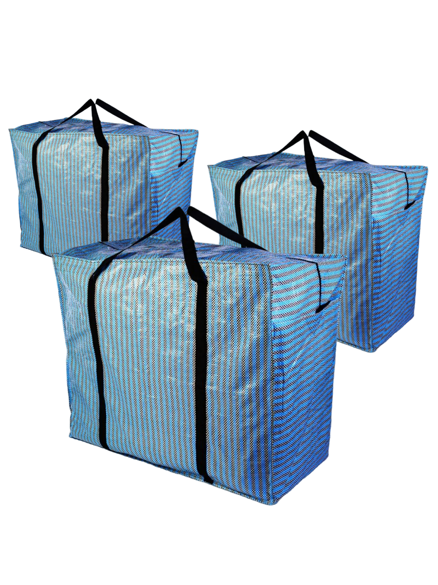 Хозяйственная сумка-баул для переезда XXL (273 литра) 3 штуки - фотография № 1