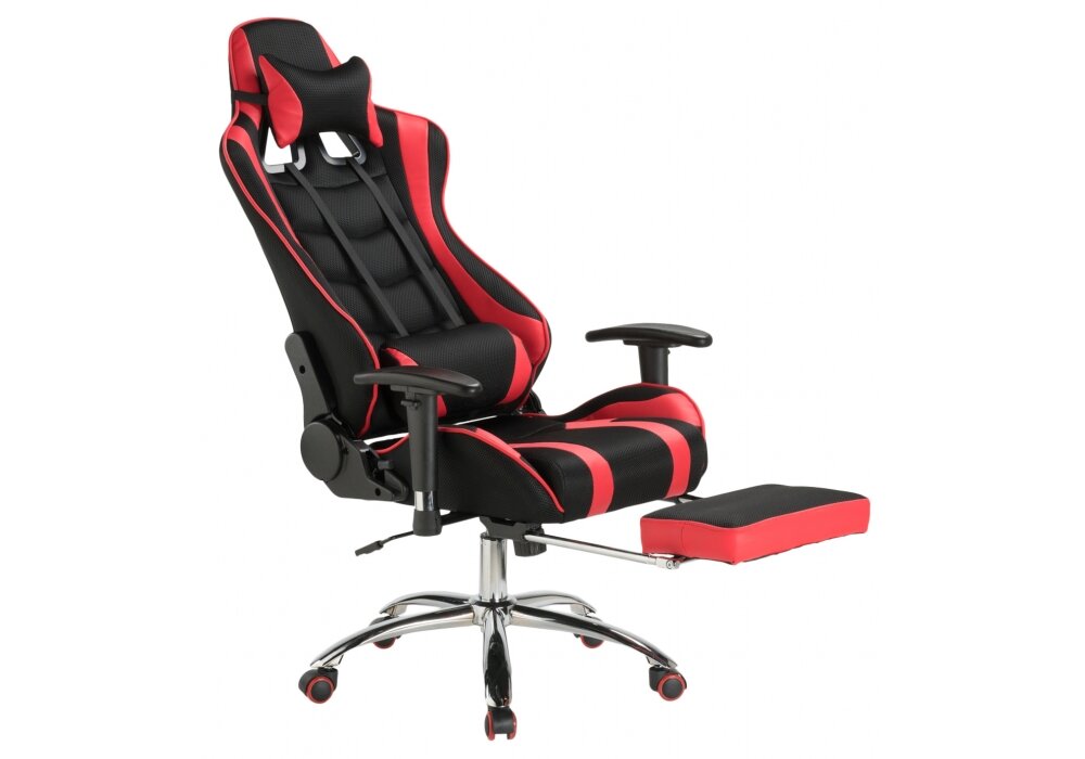 Компьютерное кресло KAPIOVI LANS, черный/красный - фотография № 3