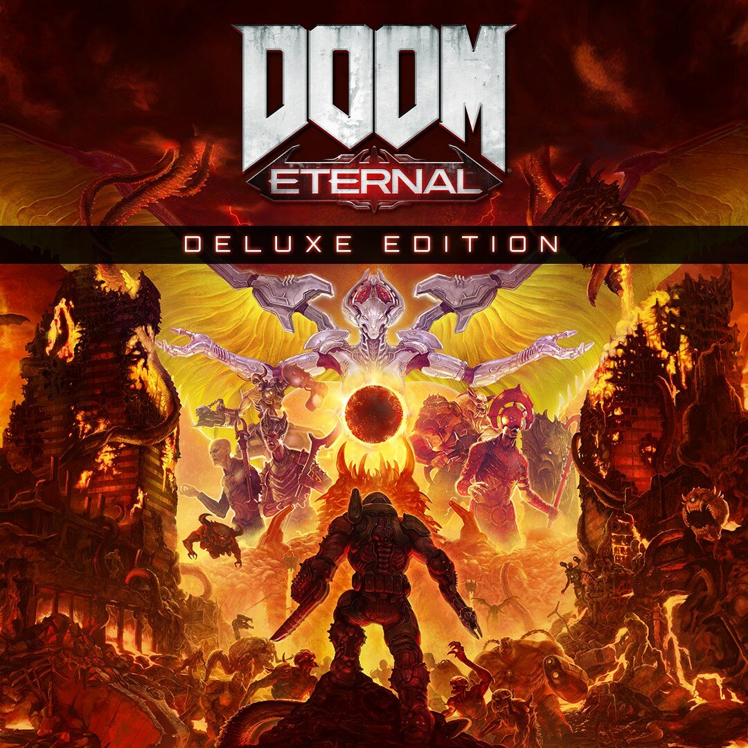 Игра DOOM Eternal – Deluxe Edition для PC, полностью на русском языке, Steam, электронный ключ