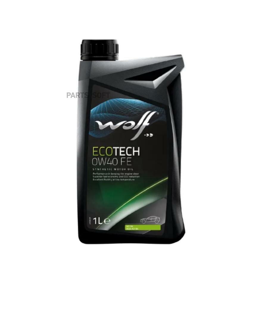 WOLF OIL 8320507 Масло моторное ECOTECH 0W40 FE 1L