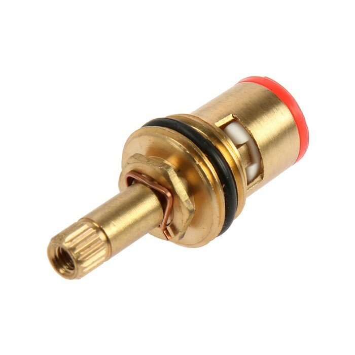 фото Кран-букса ZEIN, 1/2", шток 8х20 шлицов, угол поворота 90°, латунь, керамика