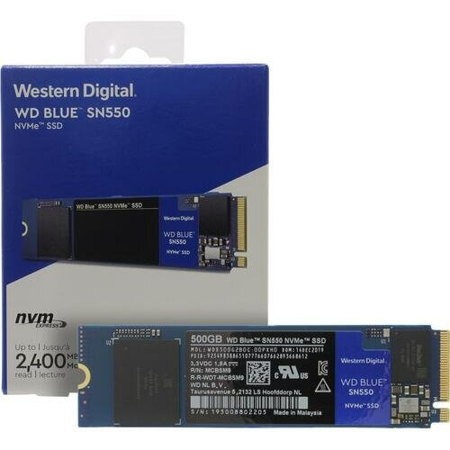 SSD Western digital Blue SN550 500 Гб WDS500G2B0C