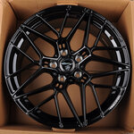 Колесный диск Makstton MST FISSION 718 8.5x18/5x108 D63.35 ET38 PIANO BLACK WITH MILLING - изображение