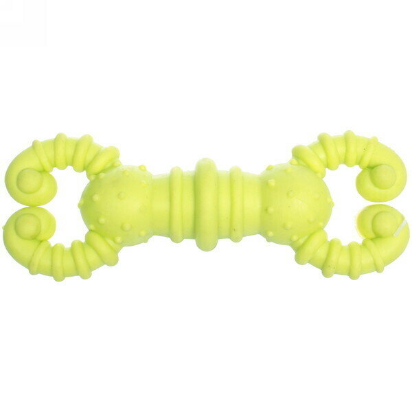 Игрушка для собаки «Bubble gum-Краб» 12,7см цвет зеленый Ultramarine - фотография № 2