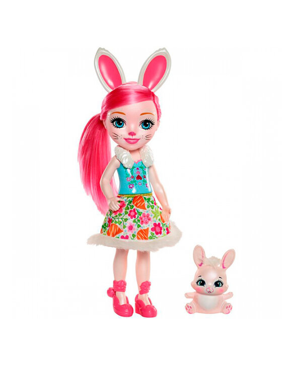 Большая кукла Enchantimals «Бри Кроля с любимым питомцем» Mattel