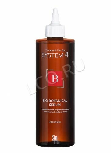 Био Ботаническая сыворотка 4 System Bio Botanical Serum для роста волос, 500мл