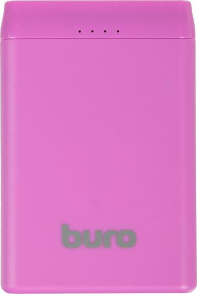 Внешний аккумулятор Power Bank 5000 мАч Бюрократ BP05B фиолетовый BP05B10PVL