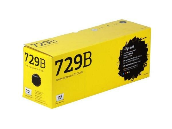 Тонер-картридж T2 для Canon TC-C729B для Canon i-Sensys LBP7010C/7018C/HP LJ Pro CP1025/1025nw/Pro 100 MFP M175A/Pro 100 M175nw (1200 стр.) Черный