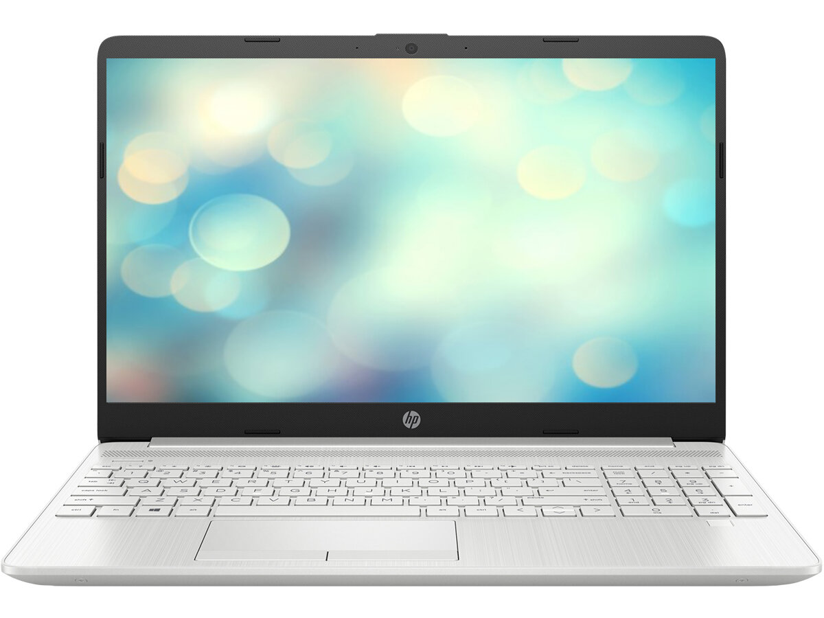 Ноутбук HP 15-dw1006ny 4C8L1EA (15.6", Core i7 10510U, 8Gb/ HDD 1000Gb, UHD Graphics) Серебристый