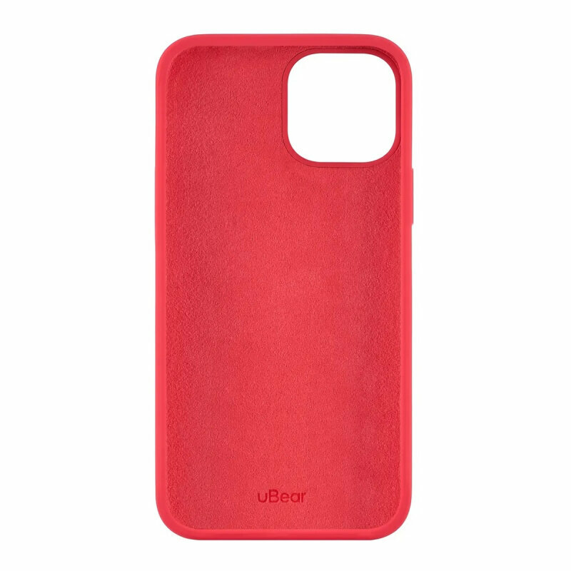 Силиконовый чехол UBEAR для iPhone 13, Touch Сase, защитный, красный