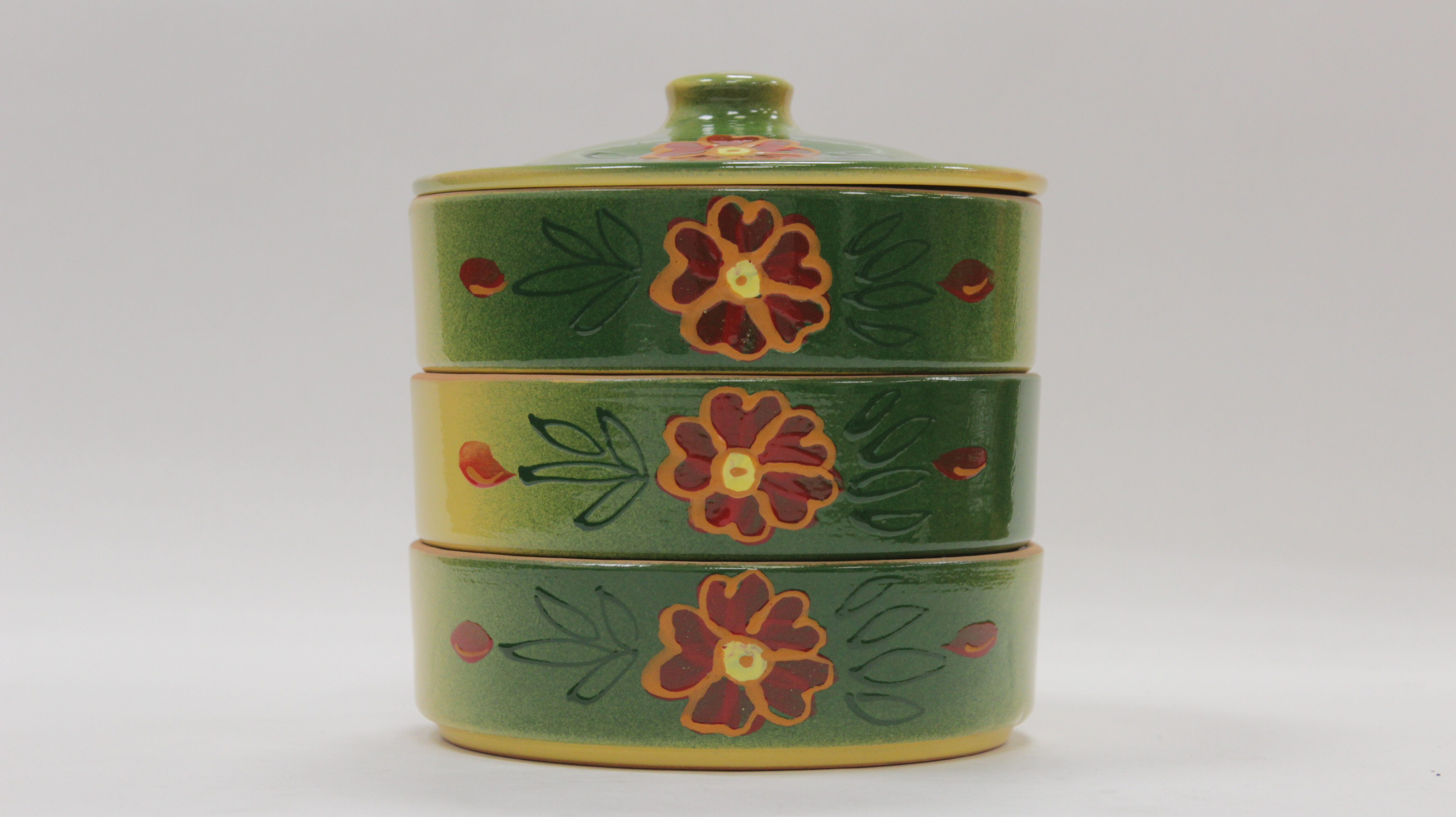 фото Набор для холодца подарочный (Б.Бархат), глина, Псковский гончар