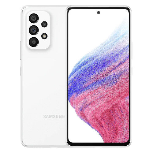 Смартфон Samsung Galaxy A53 5G 6/128Gb, SM-A536E, белый