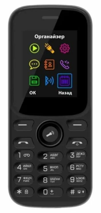 Мобильные телефоны VERTEX M124 BLACK