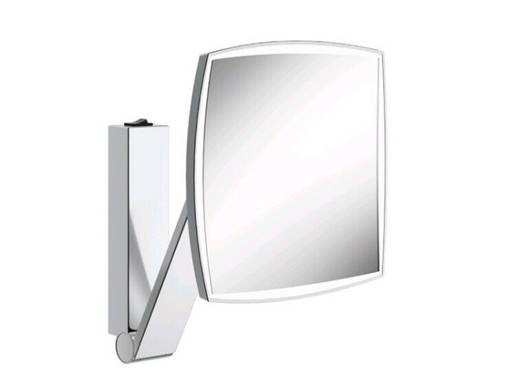 Косметическое зеркало Keuco Косметическое зеркало шв 200*200 с подсветкой цвет-хром (17613 019004)