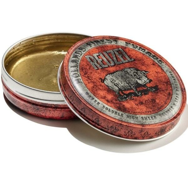 Reuzel Помада для волос средней фиксации (красная банка) Water Soluble High Sheen Pomade 113 гр