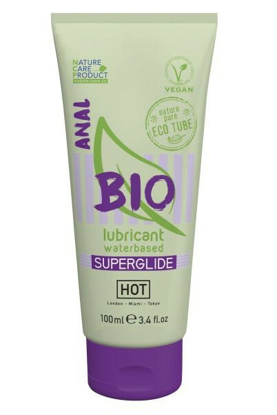 Интимный увлажняющий анальный гель BIO SuperGlide Anal - 100 мл. (150100)