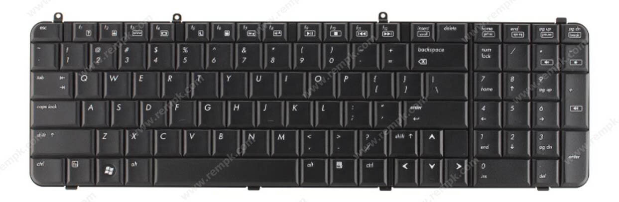 Клавиатура для ноутбука HP Compaq Presario A900 A901 A902 A903 A905 A906 A908 A913 черная