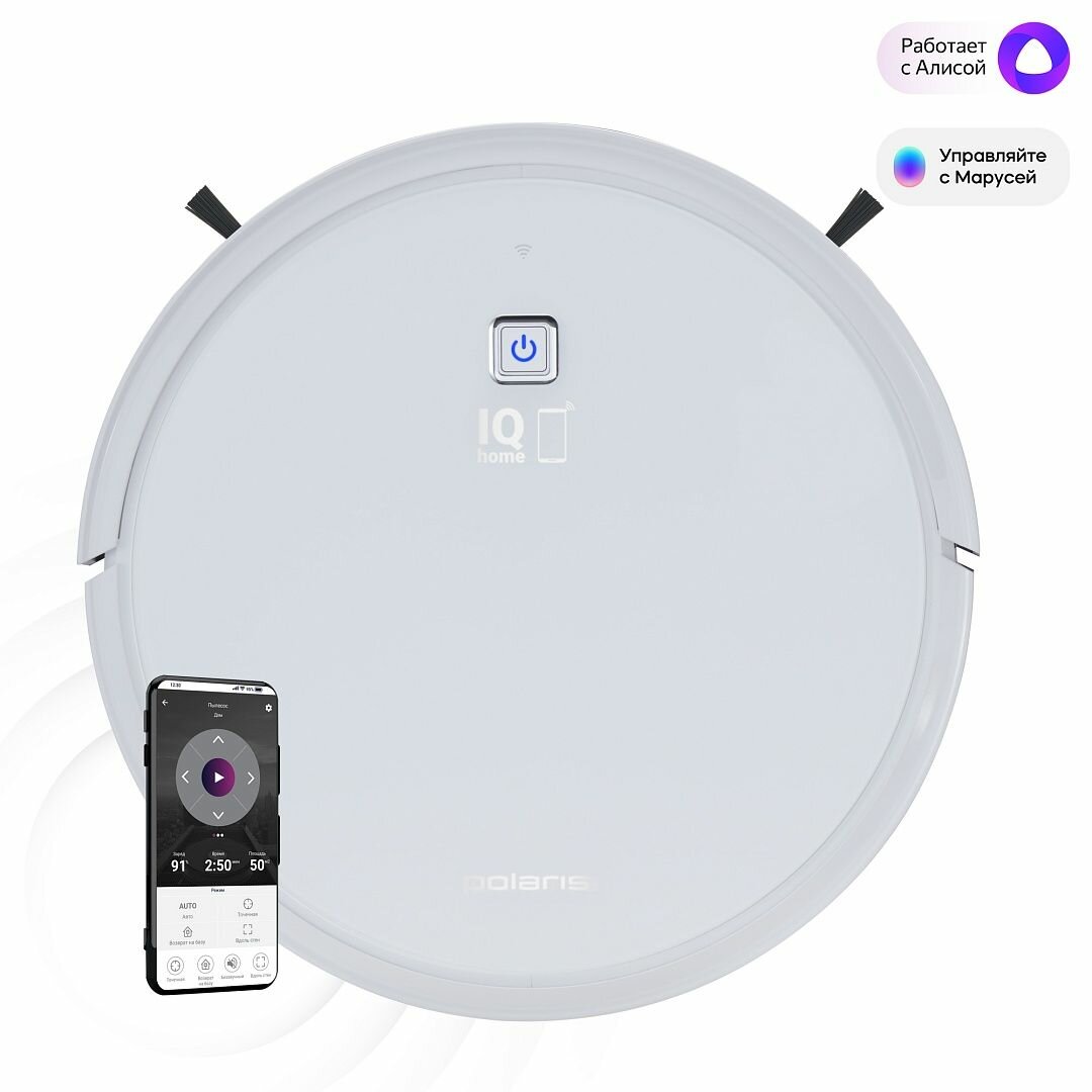 POLARIS Робот-пылесос Polaris PVCR 4105 WI-FI IQ Home Aqua