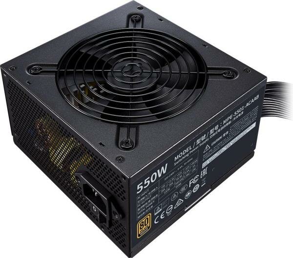 БП ATX 550 Вт Cooler Master MWE Bronze V2 (MPE-5501-ACAAB-EU)