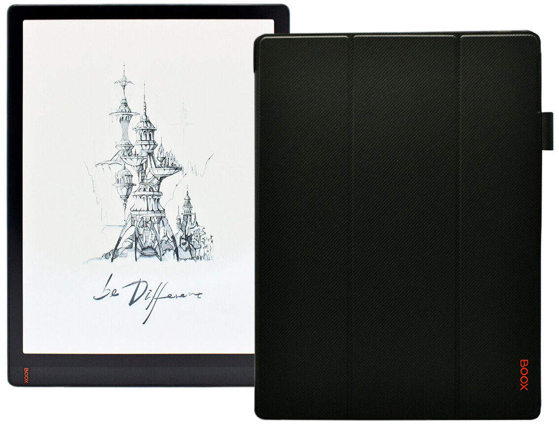 Электронная книга ONYX BOOX Tab X, черный + фирменная обложка