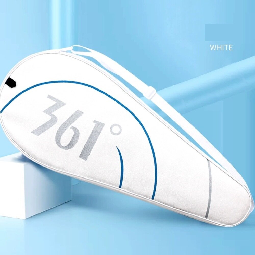 фото Чехол для теннисной ракетки 361 WHITE (на 1 ракетку)