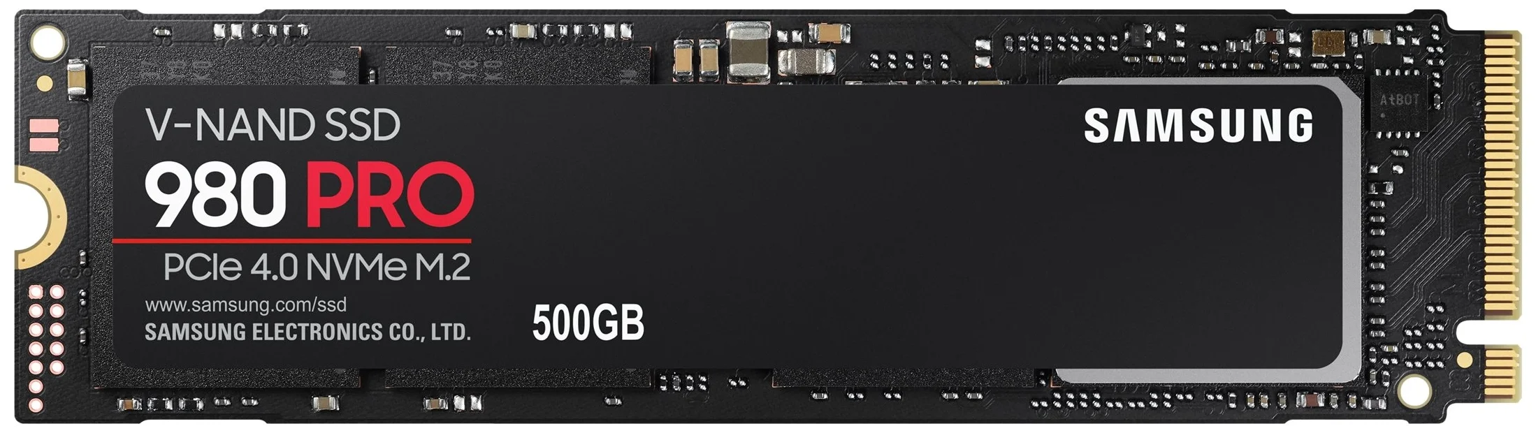 Накопитель Samsung 980 PRO 500GB MZ-V8P500BW (M.2, PCI-E 4.0 x4, 3D, TLC)