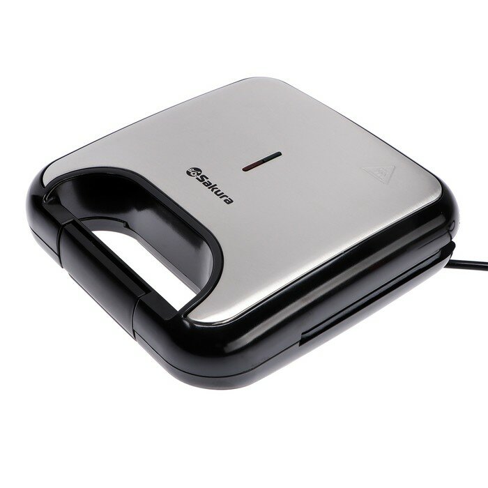 фото Сэндвичница Sakura SA-7422S, 750 Вт, антипригарное покрытие, 21.5х12.5 см