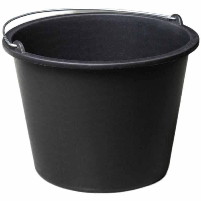 фото Ведро строительное усиленное 20л, мерное с металлической ручкой