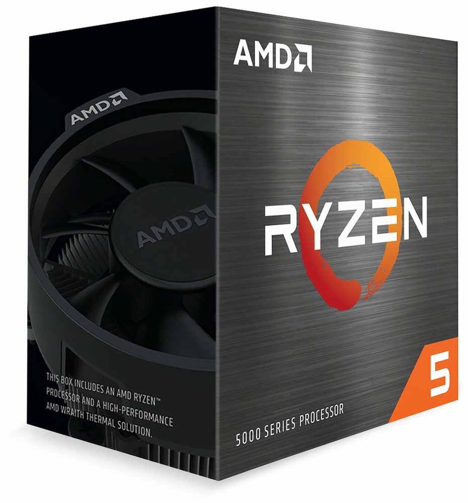 Центральный процессор AMD Ryzen 5 5600X Vermeer OEM 100-000000065 .