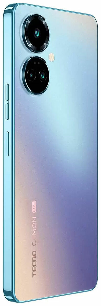 Смартфон TECNO Camon 19 Pro 128GB Полярный синий RU - фото №4
