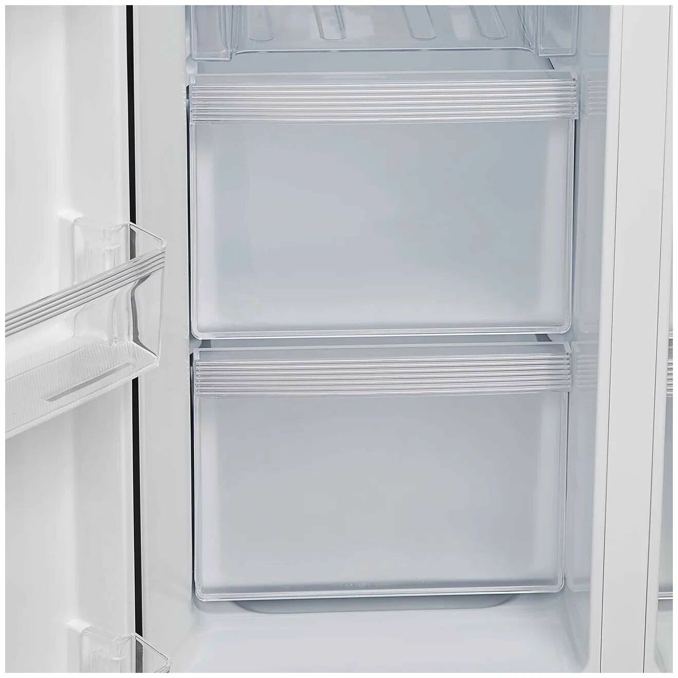 Холодильник MIDEA MRS 518 SNW1 Белое стекло Side by Side - фотография № 4