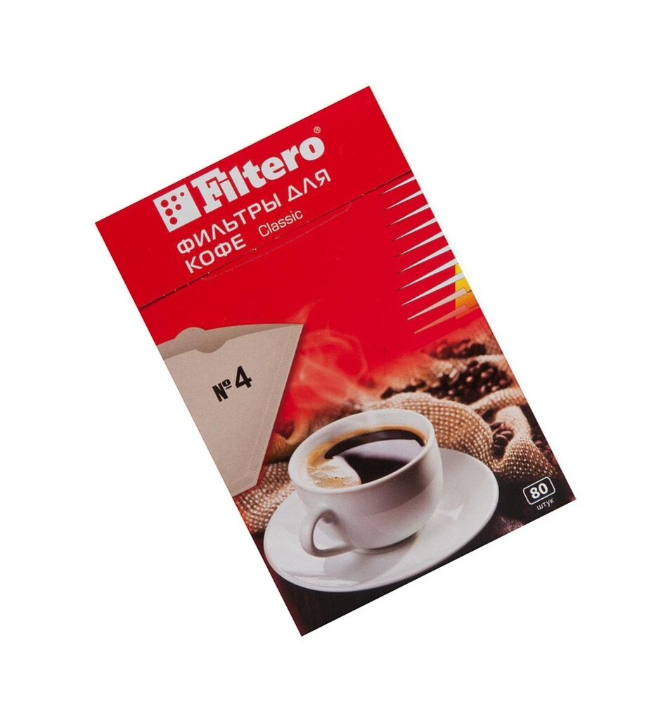 Filter / Фильтры для капельных кофеварок коричневые 80 шт.