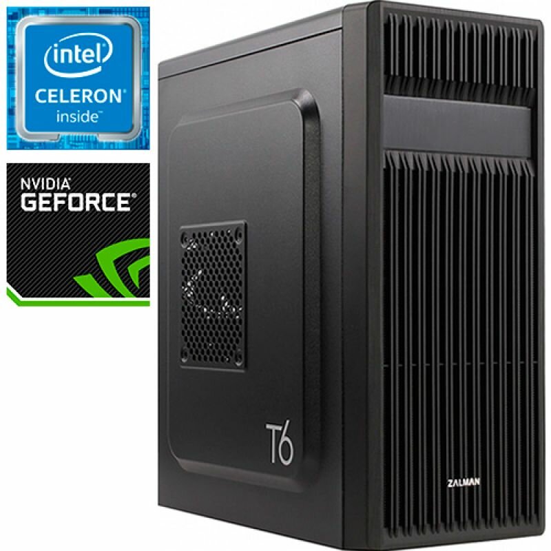 Компьютер PRO-2245727 Intel Celeron G5925 3600МГц, Intel B560, 8Гб DDR4, NVIDIA GeForce GT 710 2Гб, SSD 240Гб, 500Вт, Midi-Tower