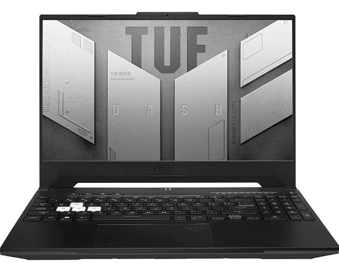 Ноутбук ASUS TUF Dash F15 FX517ZR-HQ008, 15.6" (1920x1080) IPS 144Гц/Intel Core i7-12650H/16ГБ DDR5/1ТБ SSD/GeForce RTX 3070 8ГБ/Без ОС, черный [90NR0AV3-M004W0]